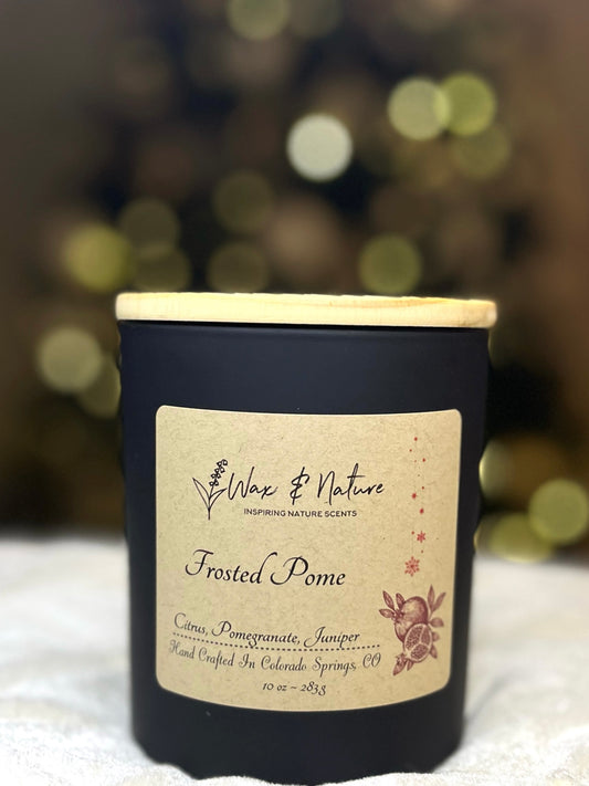 Frosted Pome Candle